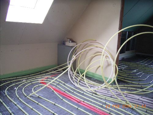 Verteiler im Obergeschoss