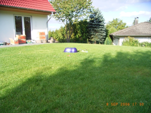 Rasen fertig